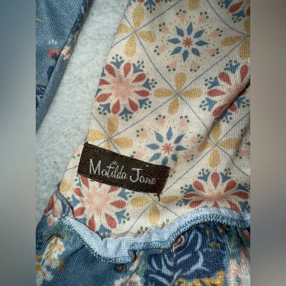 Matilda Jane Just Imagine Celina Girls Big Ruffle PJs Size 6